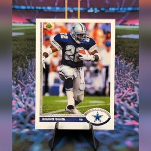 1991 Upper Deck # 172 Emmitt Smith Dallas Cowboys Football